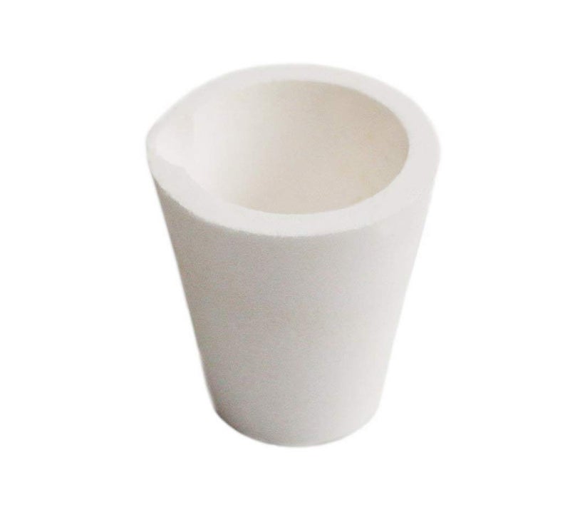 OTOOLWORLD Ceramic Melting Crucible Cup Furnace Melting Casting Refining Gold Silver Copper Casting Cup 200g - Image 1